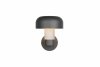 Nowoczesny kinkiet zewnętrzny szary kształt grzybka klasyczny minimalistyczny aluminiowy betonowy dekor FRASER IP54 262560178 Trio